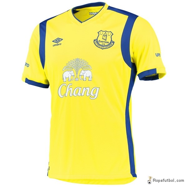 Camiseta Everton Replica Tercera Ropa 2016/17 Amarillo